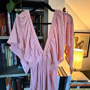 Free People Beach Pink Maxi